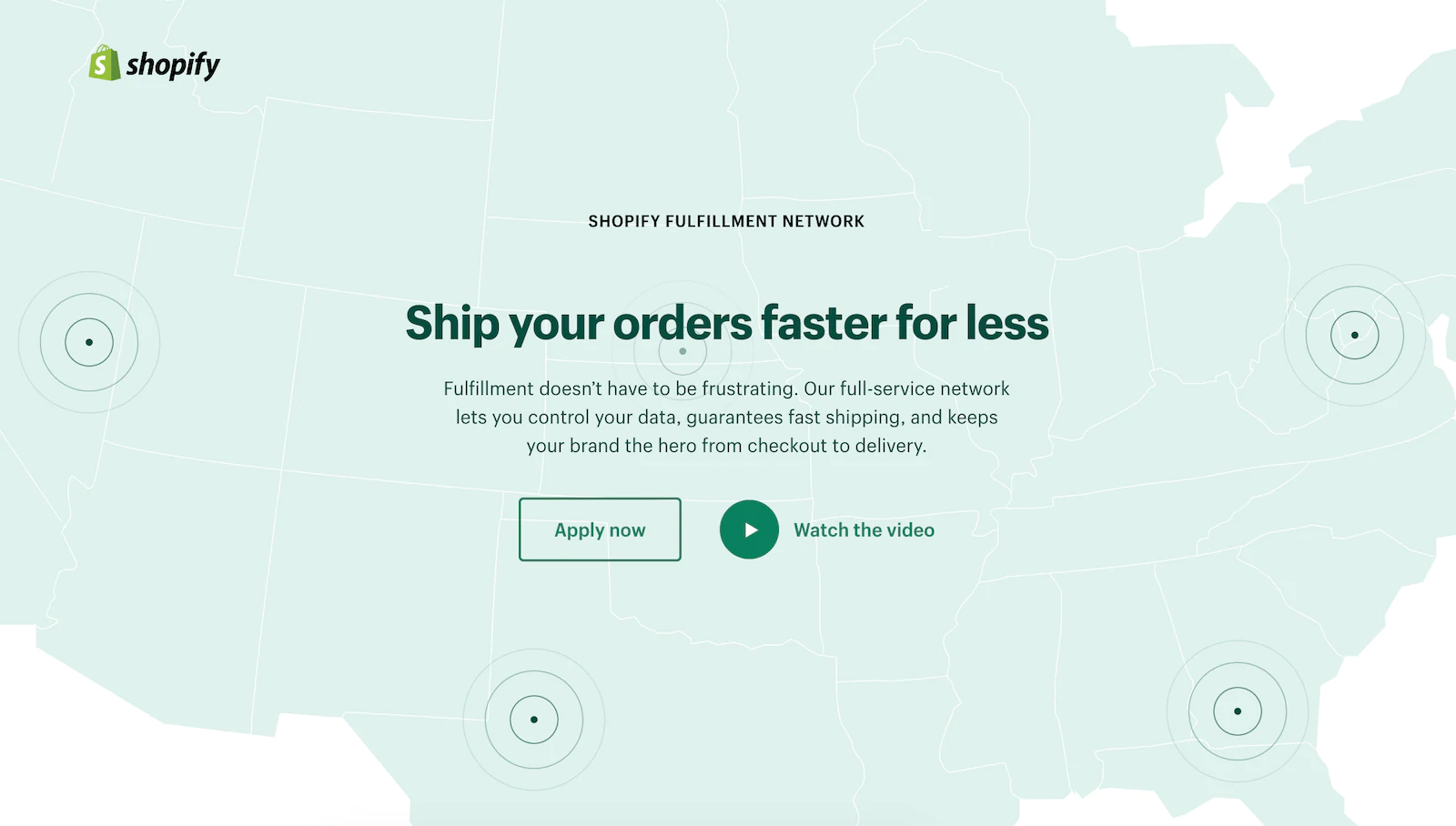 Shopify Fulfillment Network