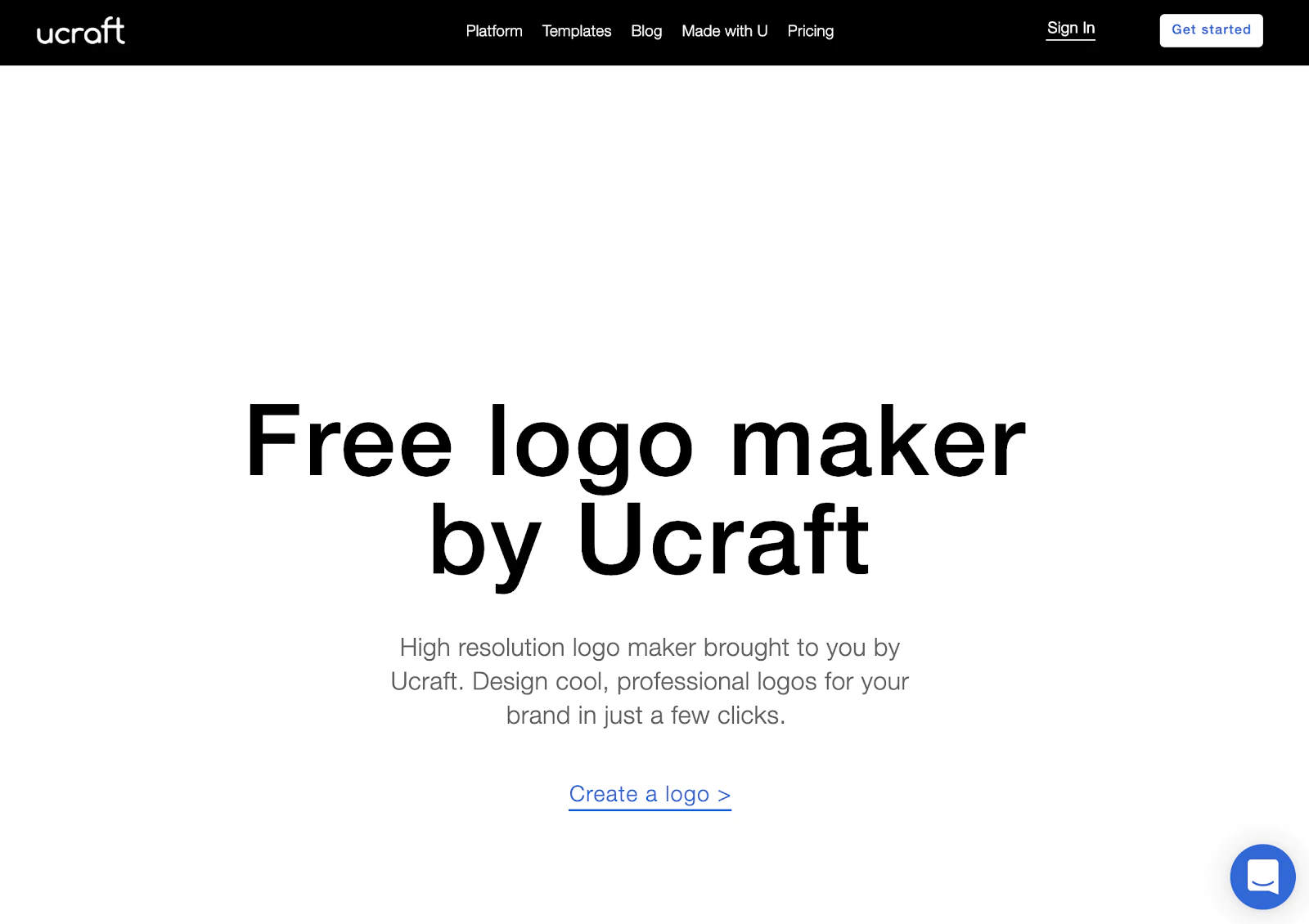 Créateur de logo gratuit Ucraft