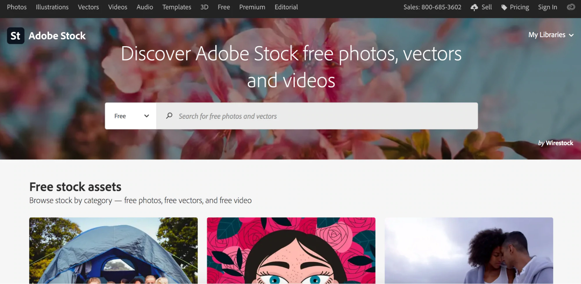 adobe stock site de photographie de stock gratuit