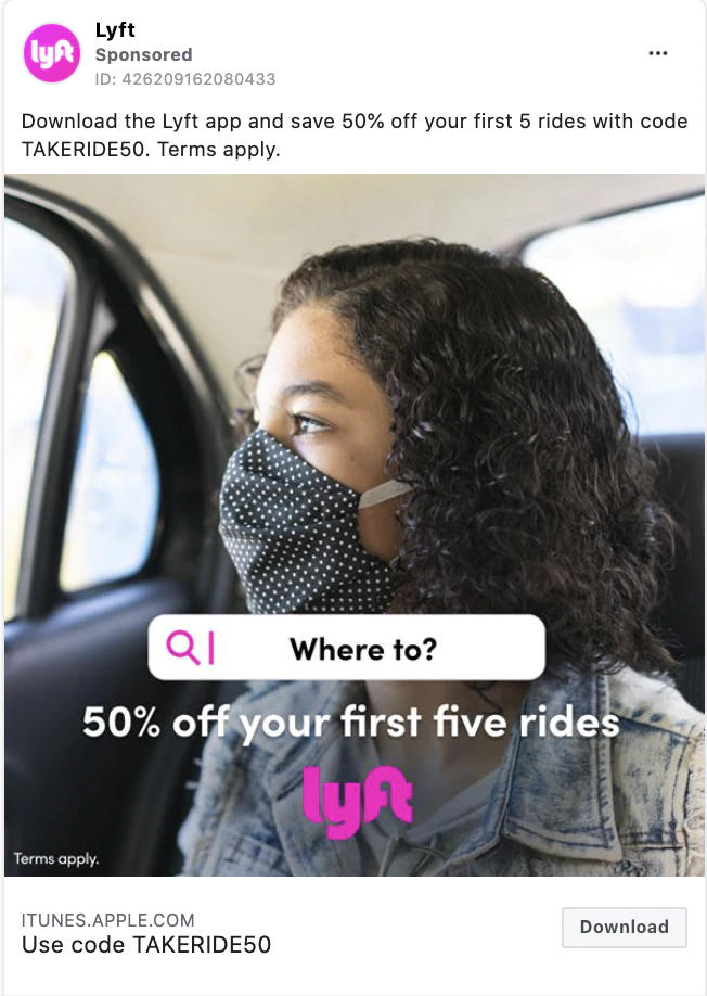 lyft CTA