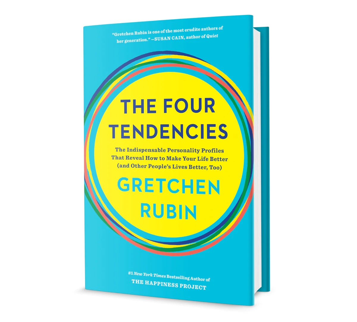 Sampul buku untuk The Four Tendencies oleh Gretchen Rubin