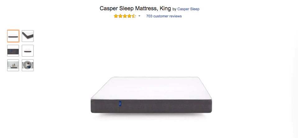 Aukcja Casper Amazon