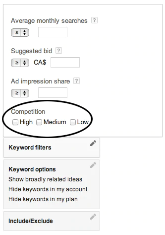 Keyword Research Using The Google Keyword Planner Tool