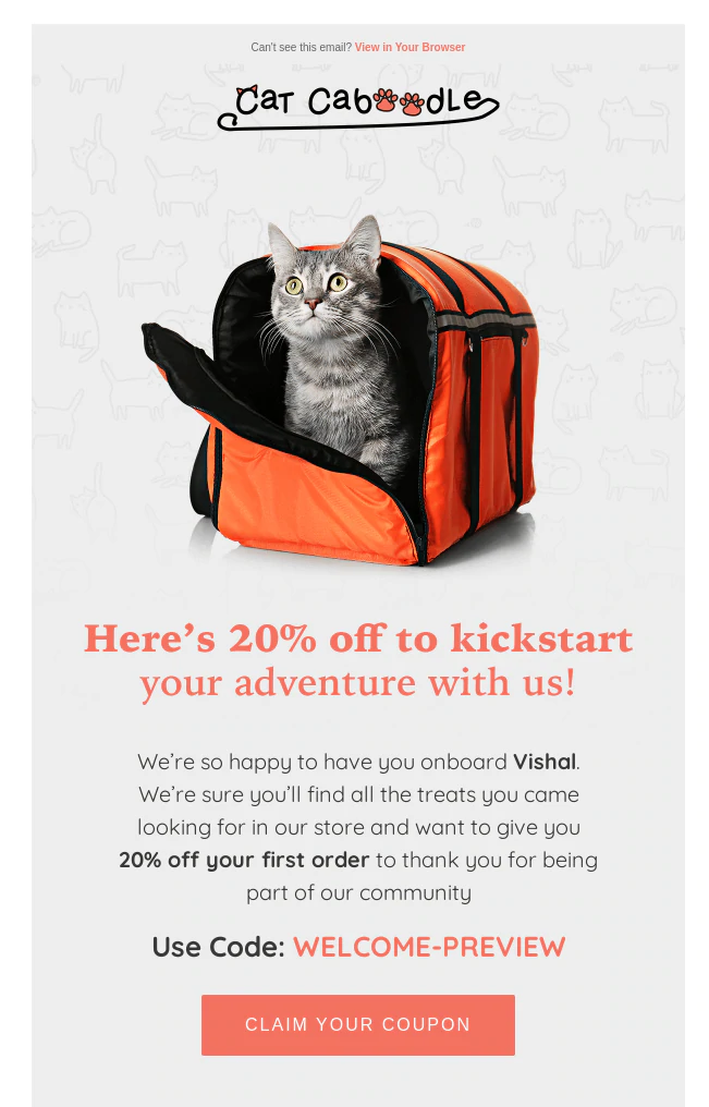 Cat Caboodle e-mail