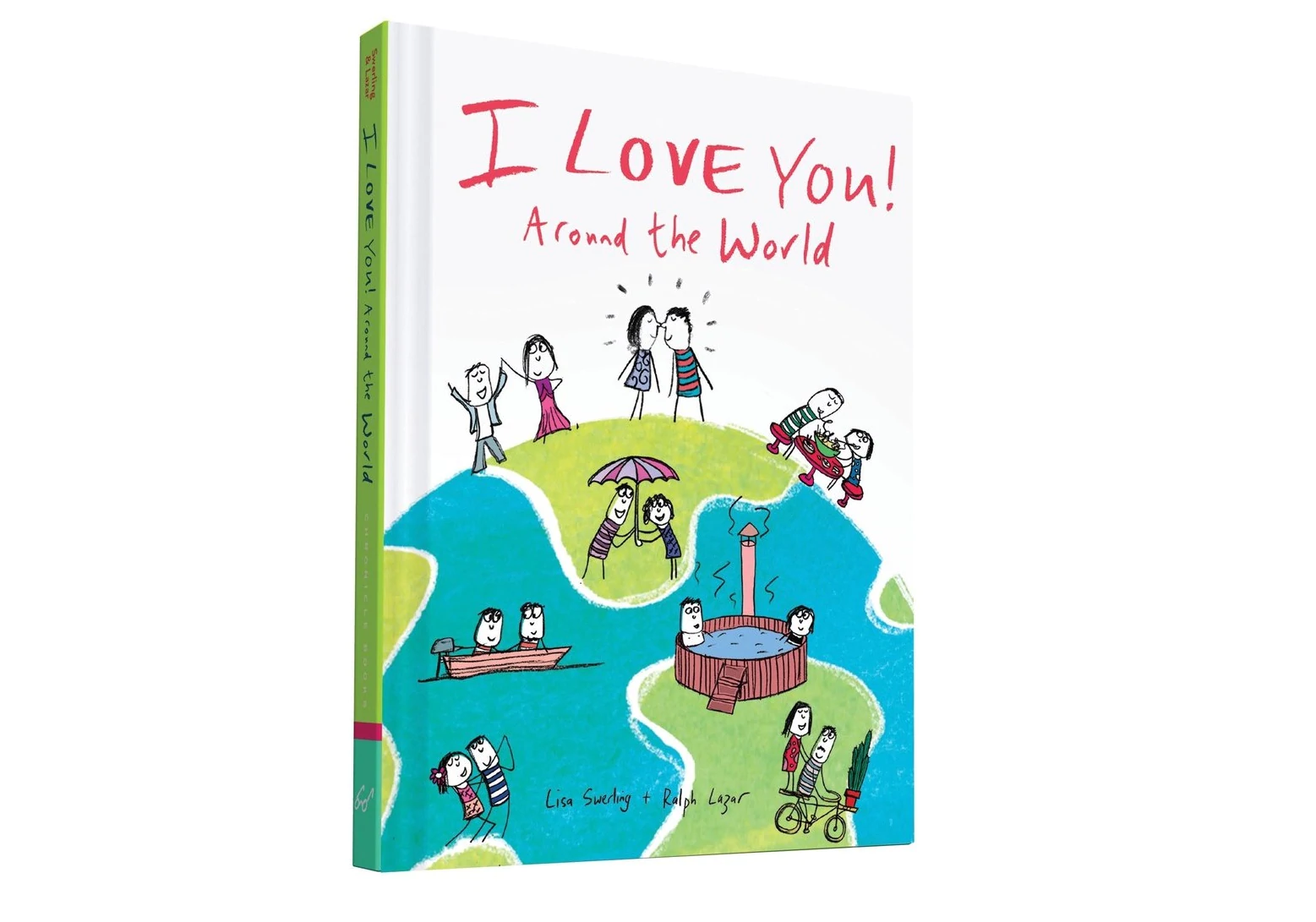 Capa do livro infantil "Eu te amo ao redor do mundo"