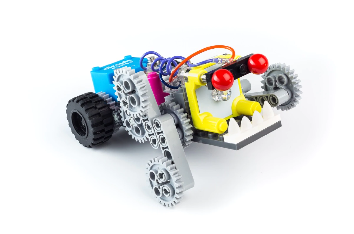 Kit de brinquedos Chompy Circuit Cubes