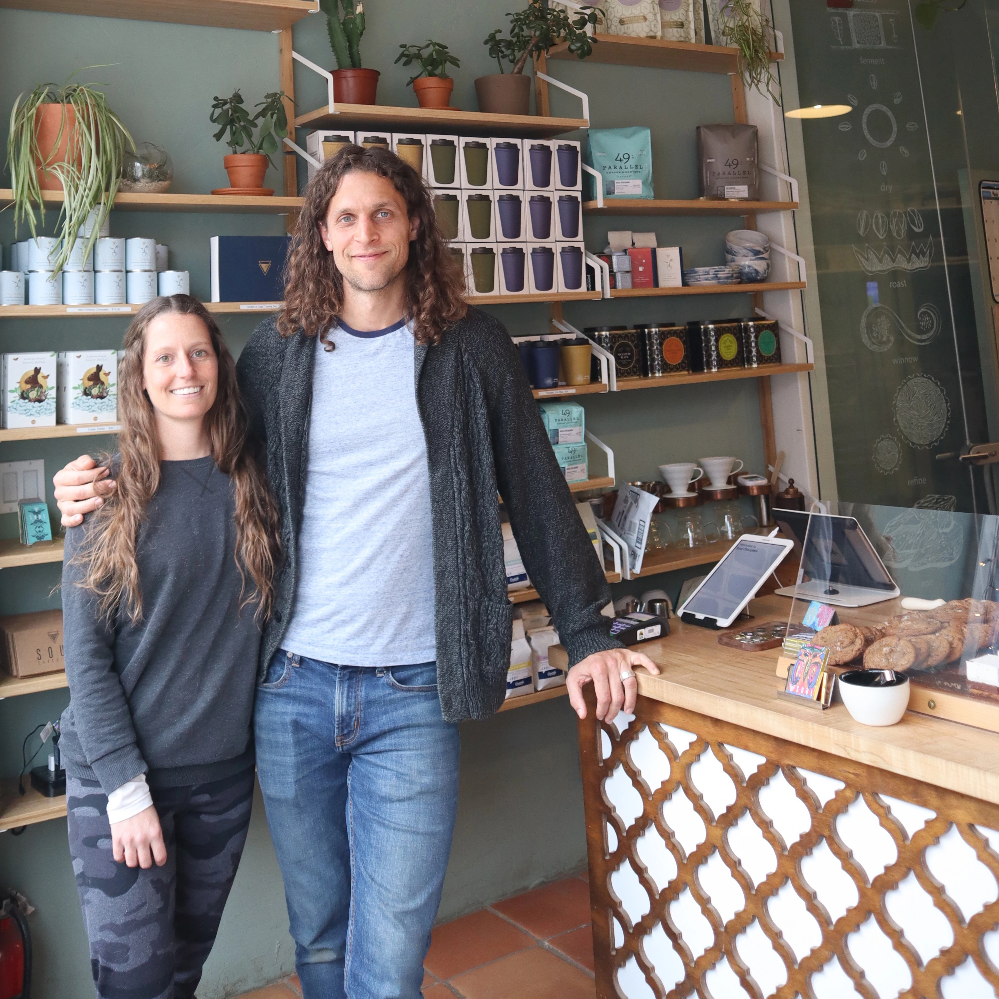 Katie e Kyle Wilson i fondatori di Soul Chocolate.