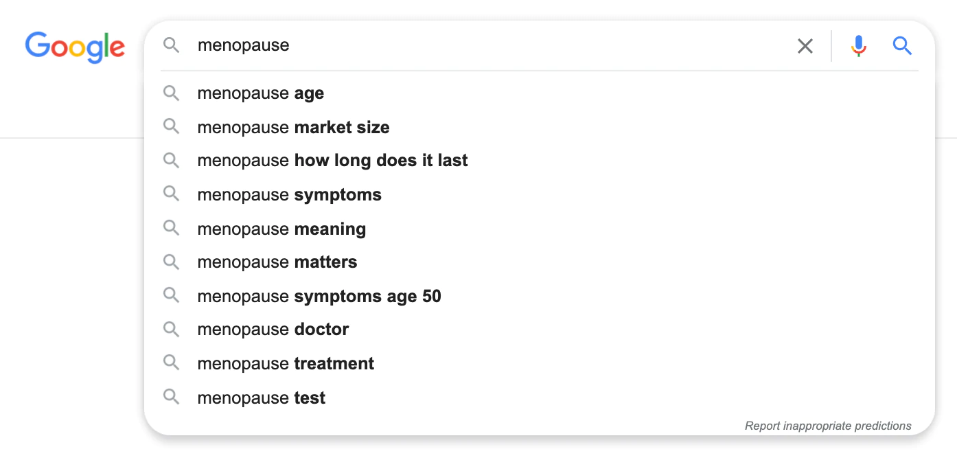 google-search-suggerimenti-per-la-menopausa