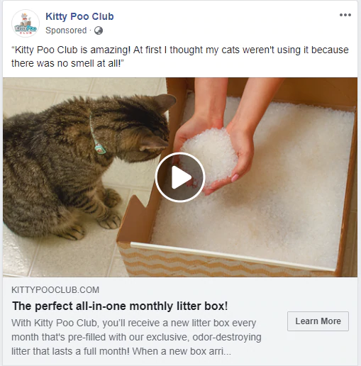 iklan facebook klub kitty poo