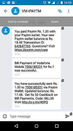 marketing mobile paytm