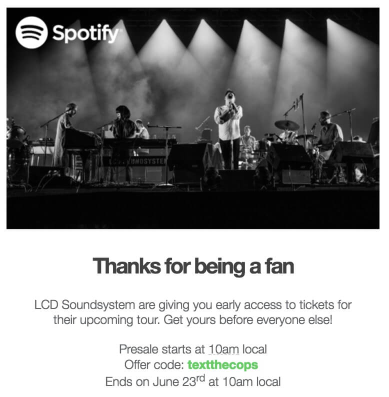 h2ofr75rm spotify lcd soundsystem concert