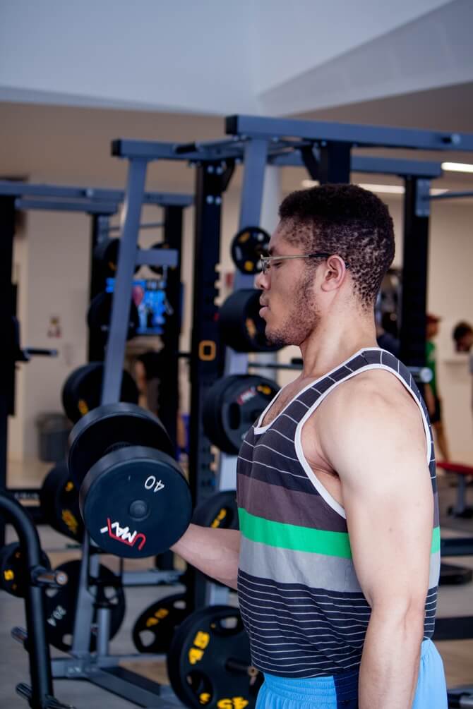 aller à la gym lors d'une conférence