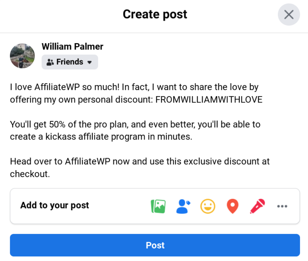 Build affiliate partnerships with vanity coupon codes