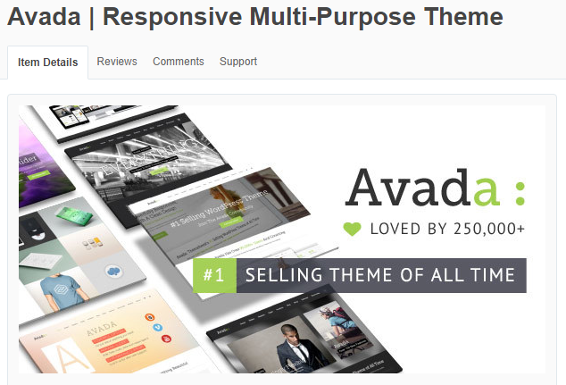 ThemeForest 上最受歡迎的主題是 Avada