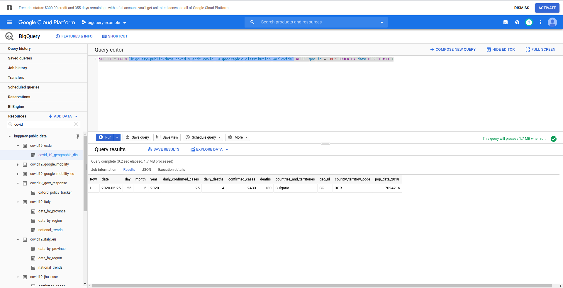 bigquery-sorgu-sonuçları