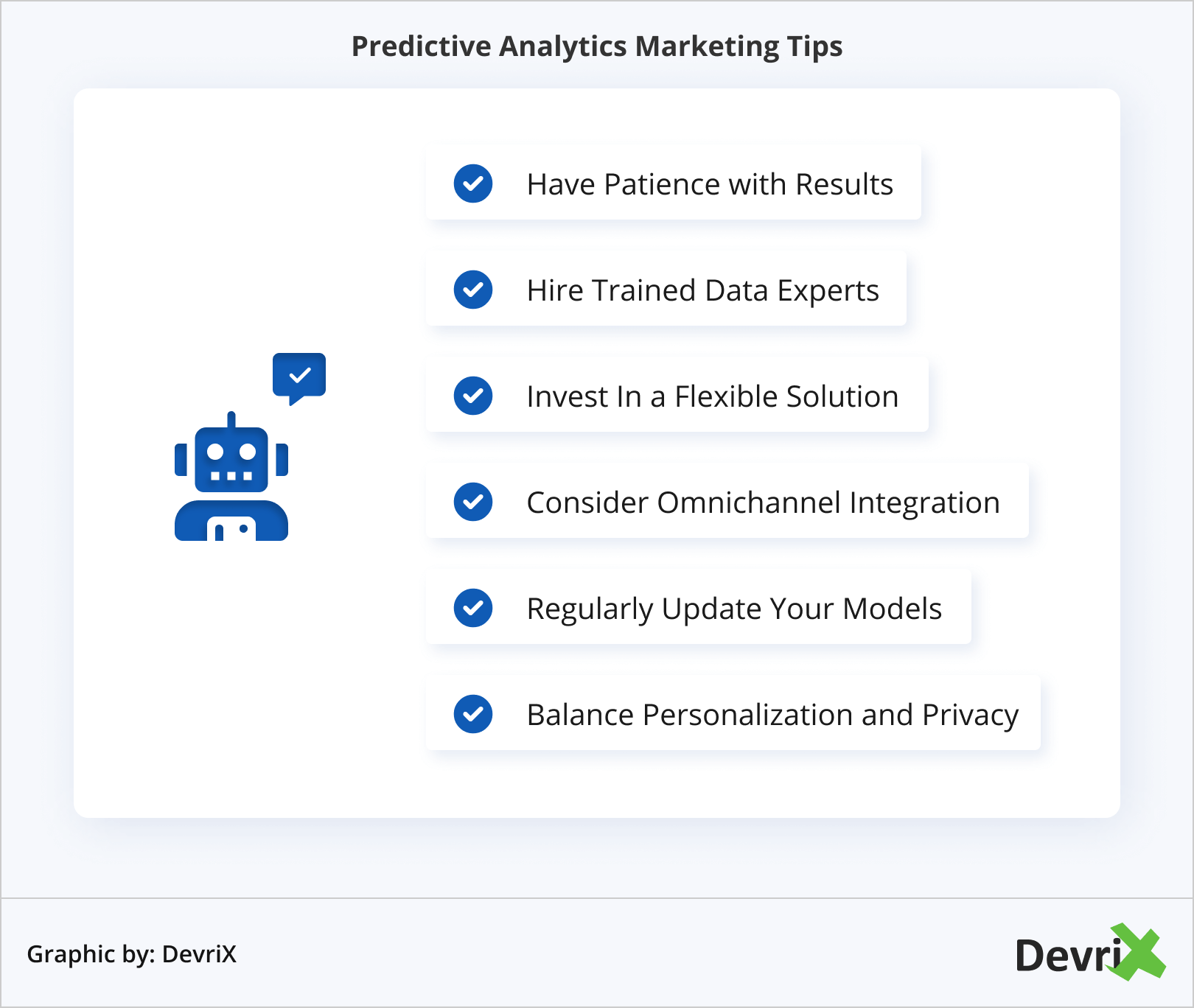 Dicas de marketing de análise preditiva