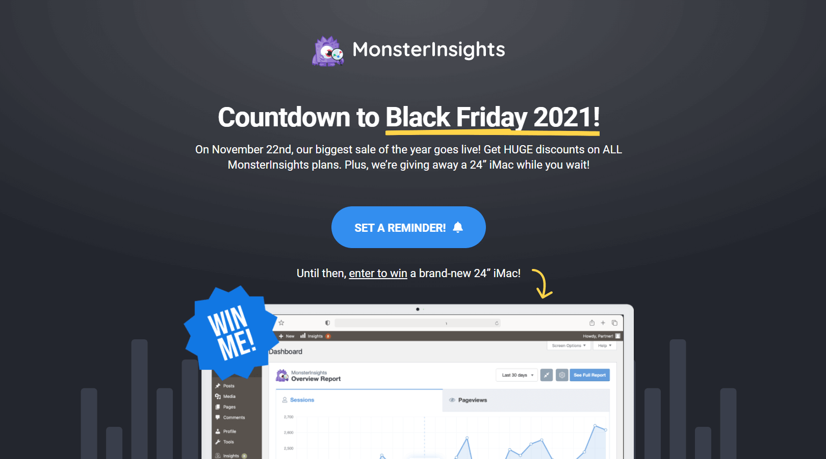 Monsterinsights 黑色星期五特賣 2021