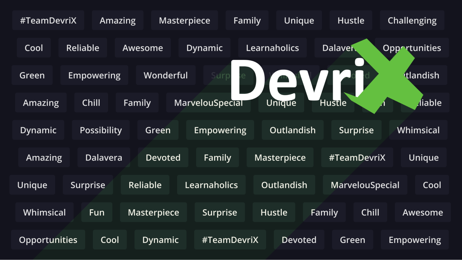 한 단어로 된 DevriX