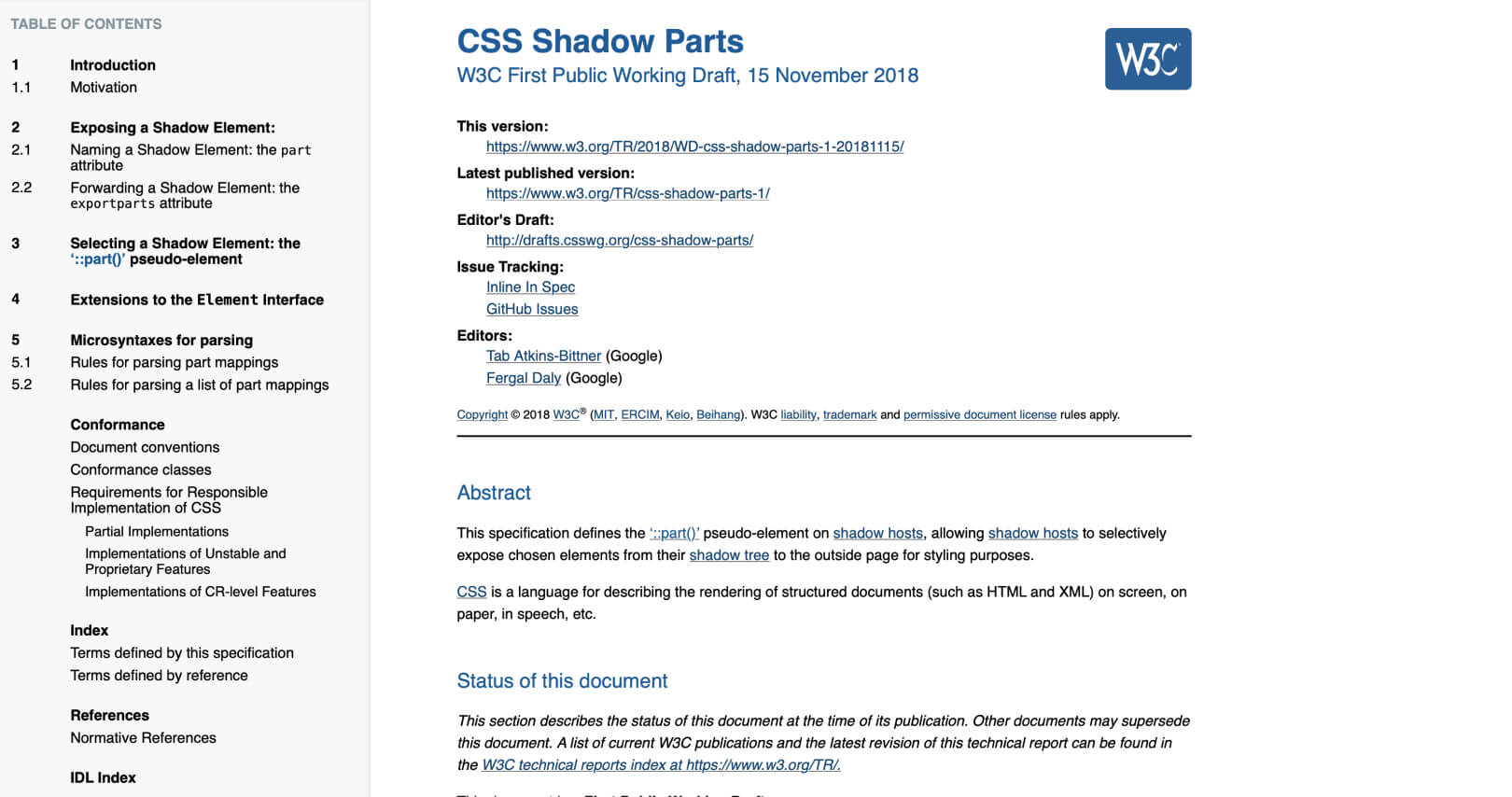 partes de sombra css