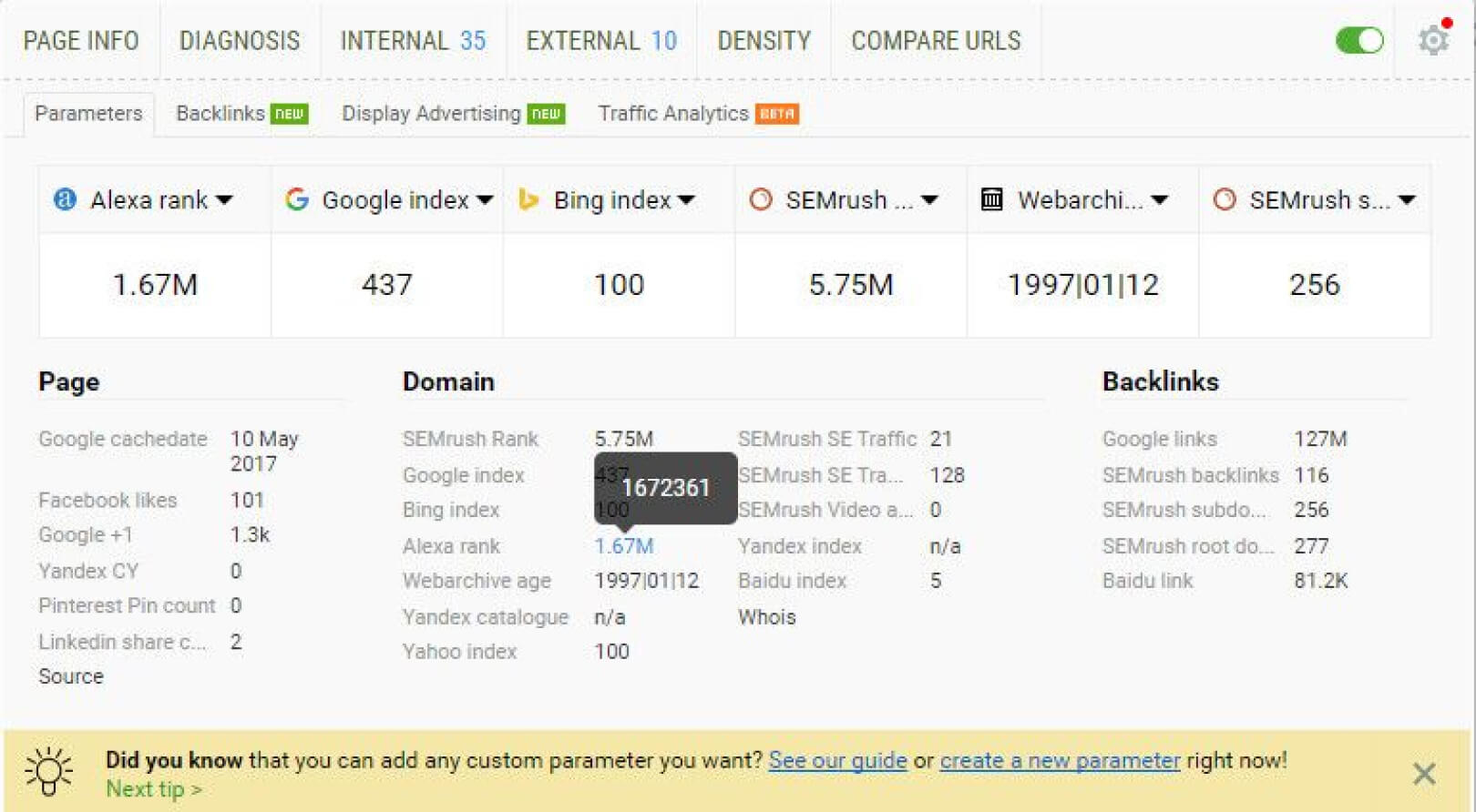 SEOquake