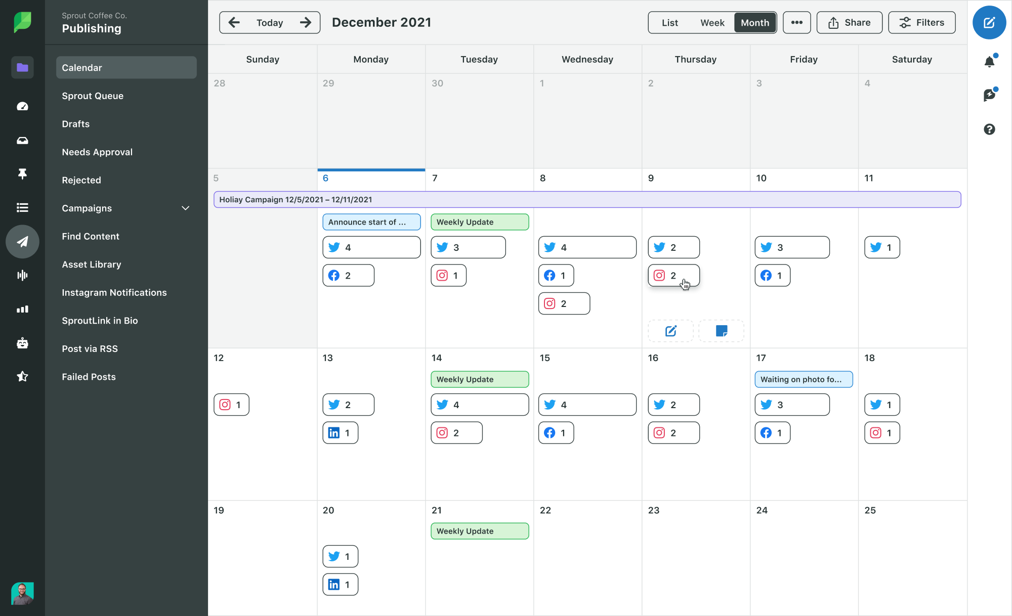 Avoir un calendrier de contenu désigné est l'une des bases les plus importantes du marketing des médias sociaux