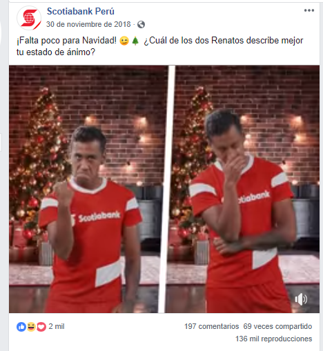 Publikasi de Scotia Bank Peru.