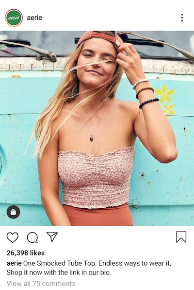 Koleksi Iklan Instagram Aerie 1