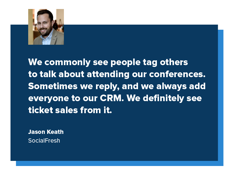 cita de jason keath de social fresh