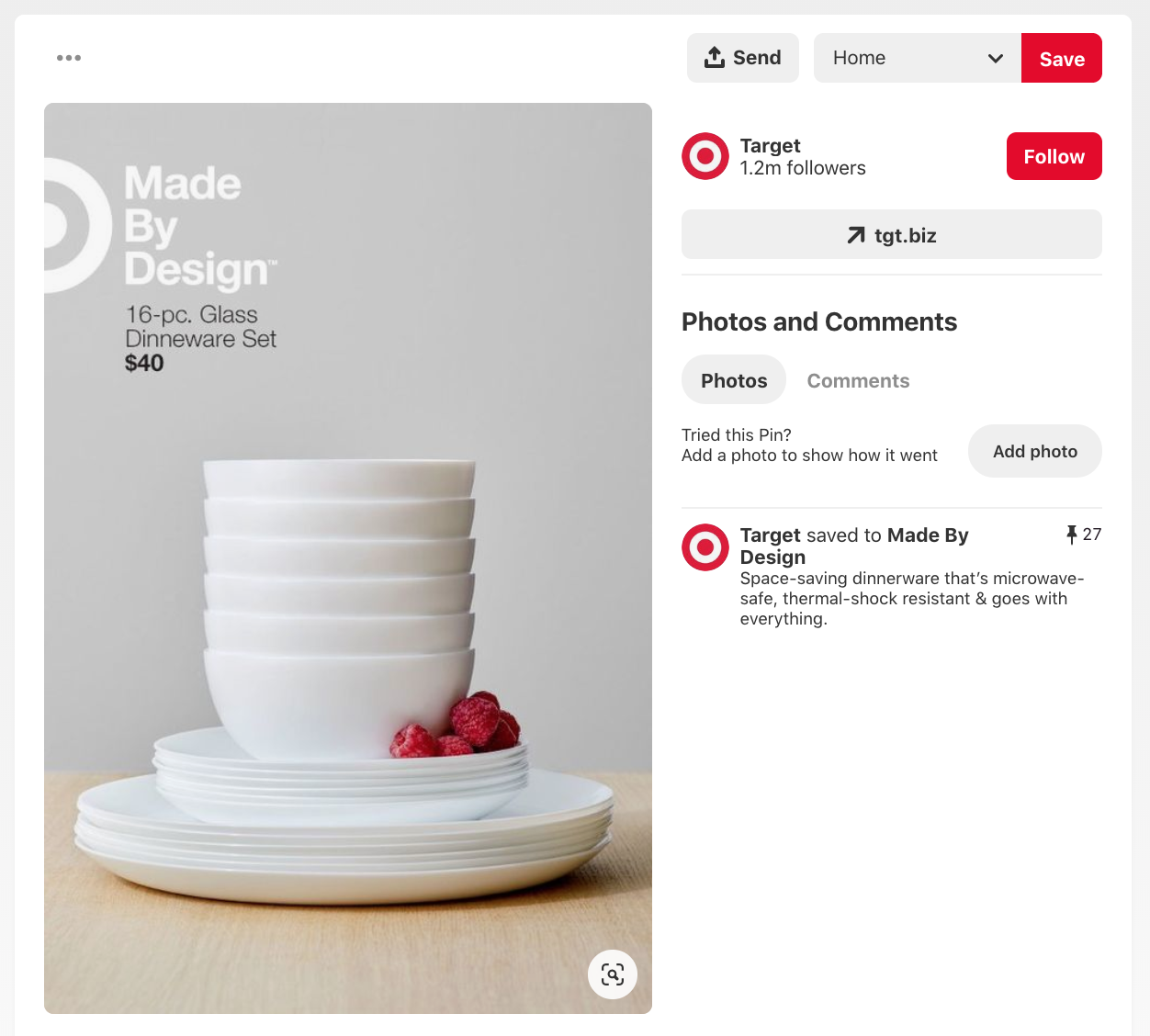 pinterest marketing - pin de produs