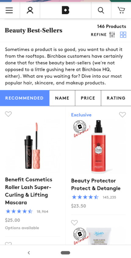 produtos mais vendidos birchbox