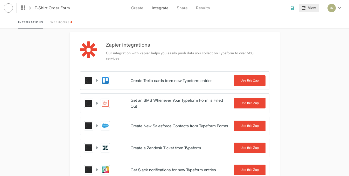 zapier menghubungkan alat-alat di tumpukan teknologi pemasaran Anda