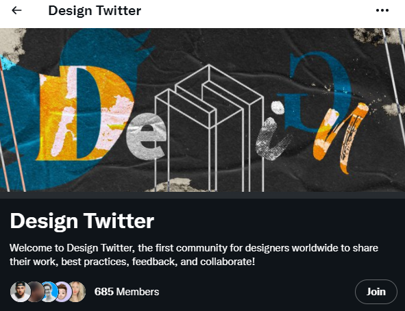 Comunità Twitter per designer