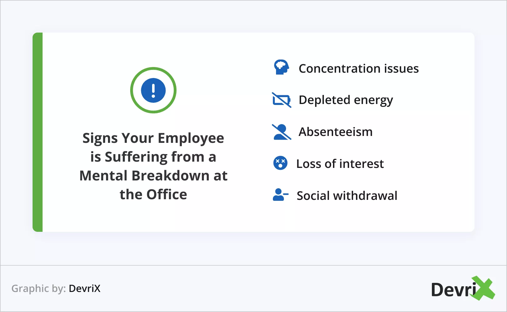 Signs Your Employee is Suffering from a Mental Breakdown at the Office