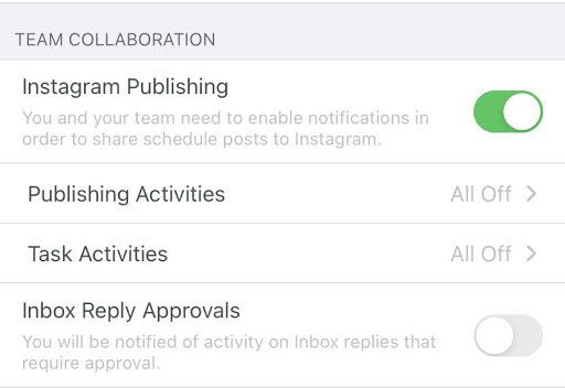 editoria mobile per Instagram