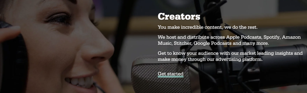 Marketing di podcast AudioBoom