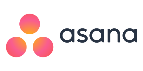 Asana-Logo, eine Teammanagement-Software