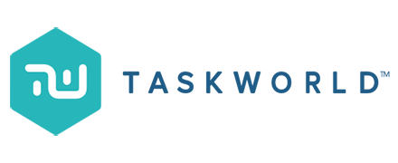 logo taskworld, jedna z najlepszych alternatyw Trello