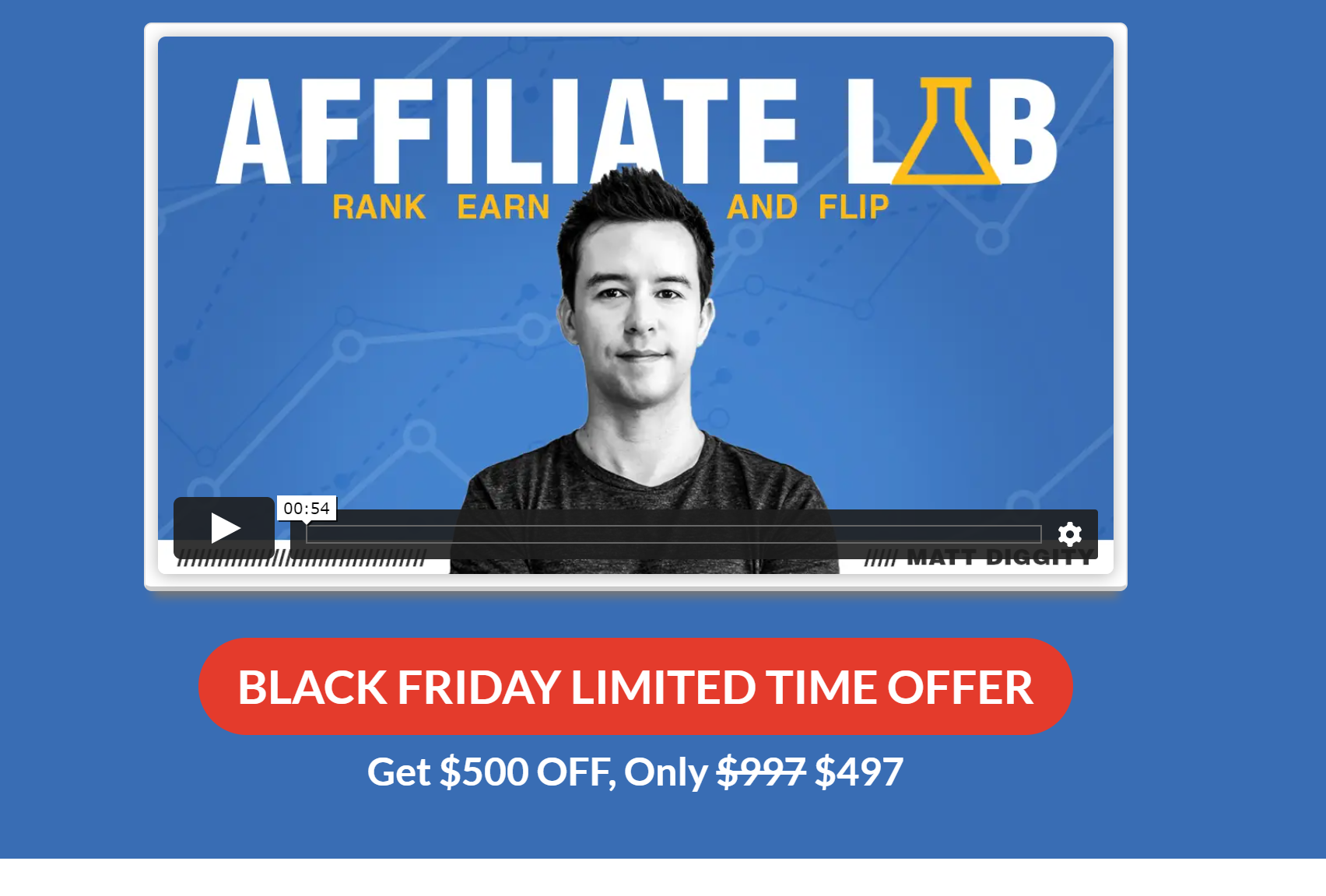 Affiliate lab black friday cyber monday sale