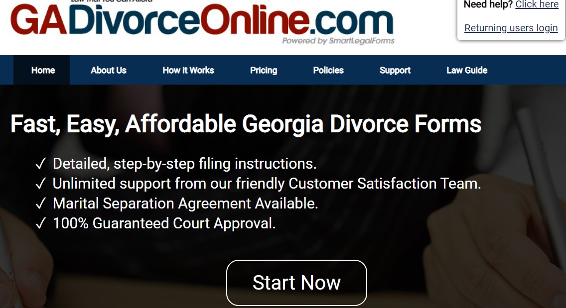 GA Divorce Online