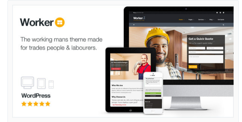 Worker - WordPress Business Themes