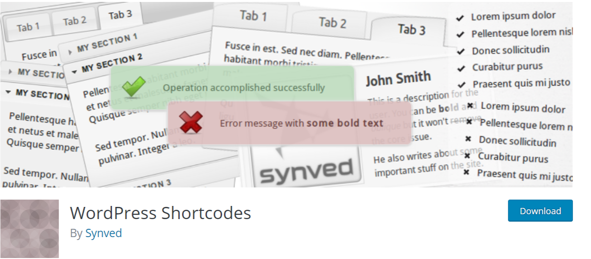 WordPress Shortcodes — WordPress ShortcodePlugins