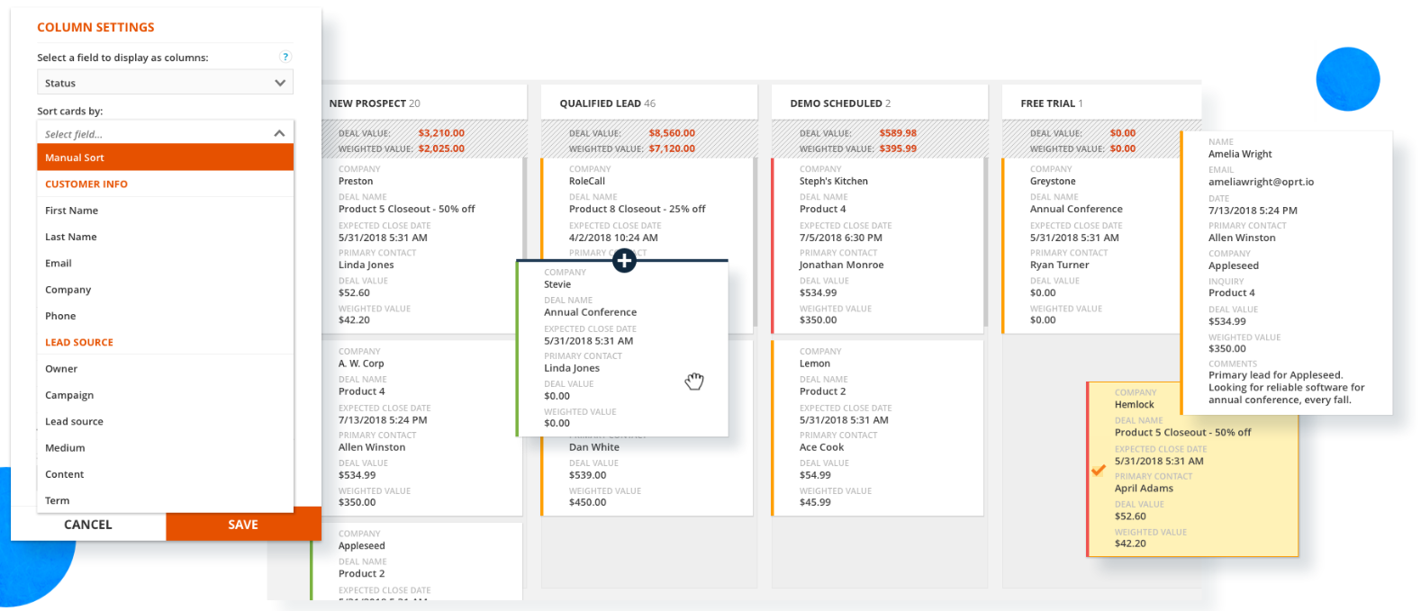 Ontraport Review- Dashboard Features