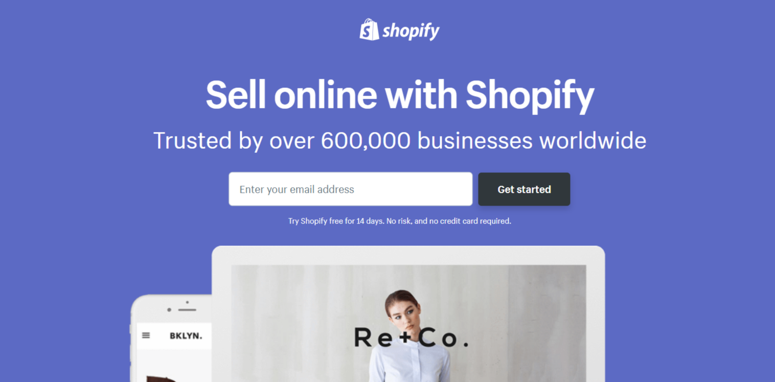 Shopify-   Start Dropshipping With AliExpress Easily