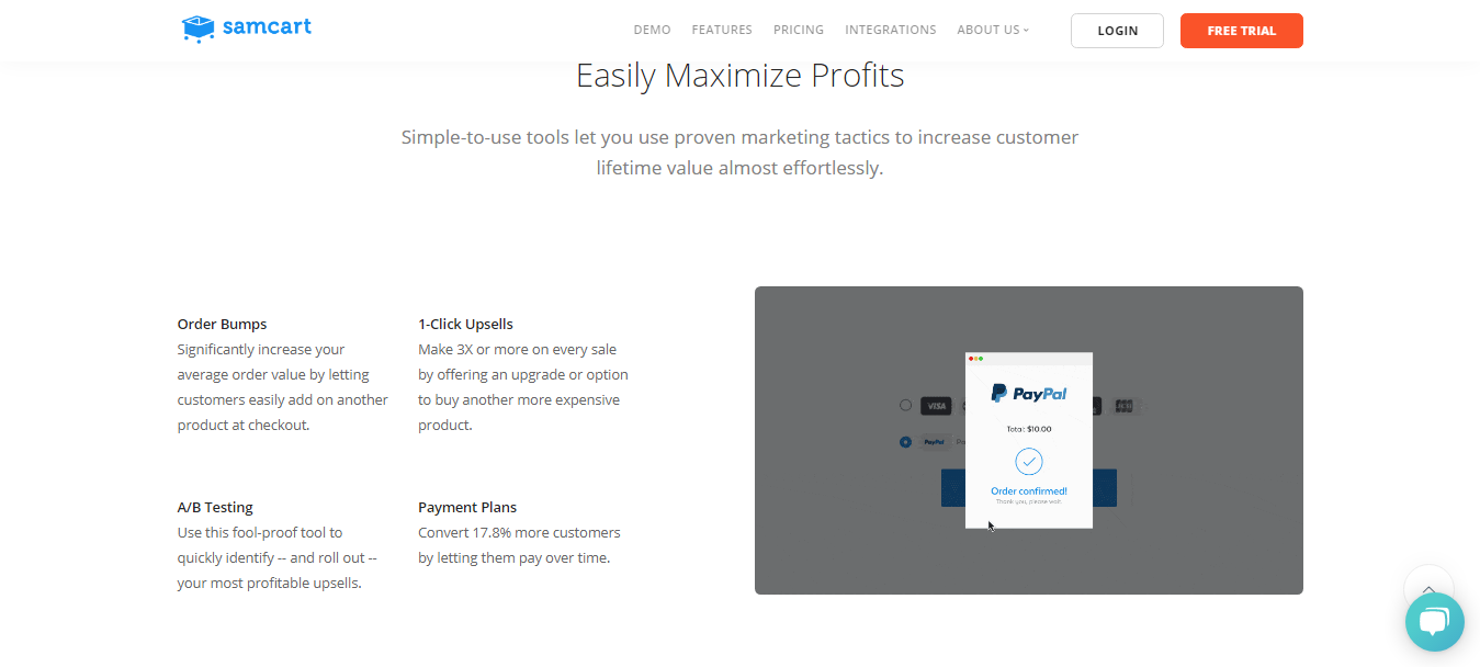 SamCart vs Shopify-Easy to use