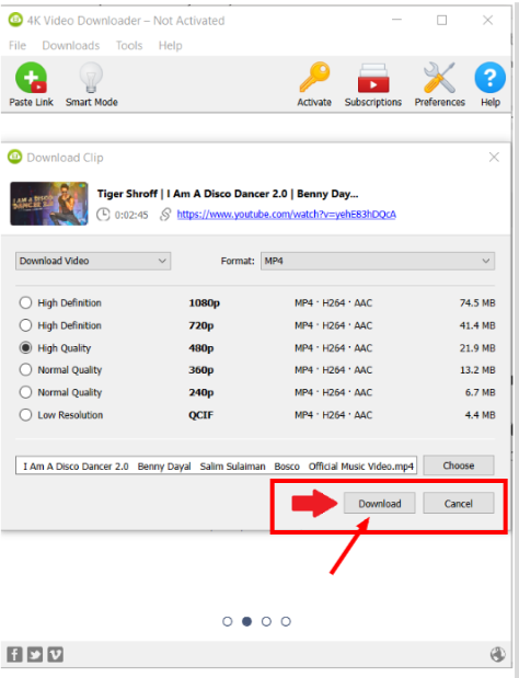 How To Download YouTube Playlists - Video Downloader Step 5