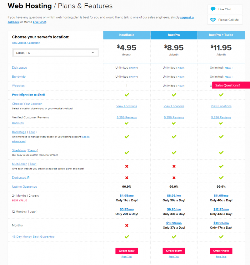 Site5 Web Hosting