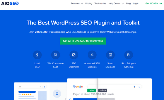 All-in-One-SEO-WordPress-Umleitungs-Plugin Startseite