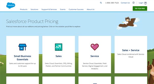 หน้าแรกของ Salesforce