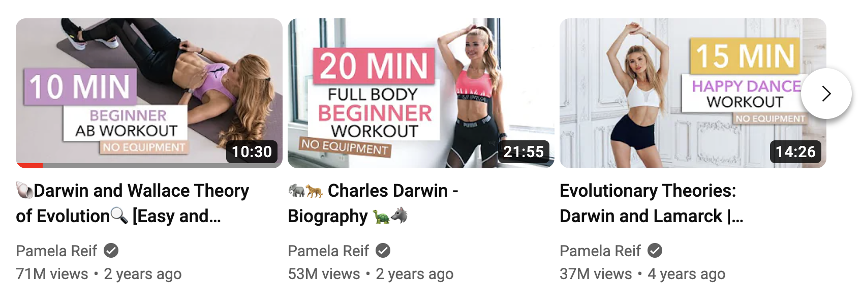 Pamela Reif kanał pilates na youtube