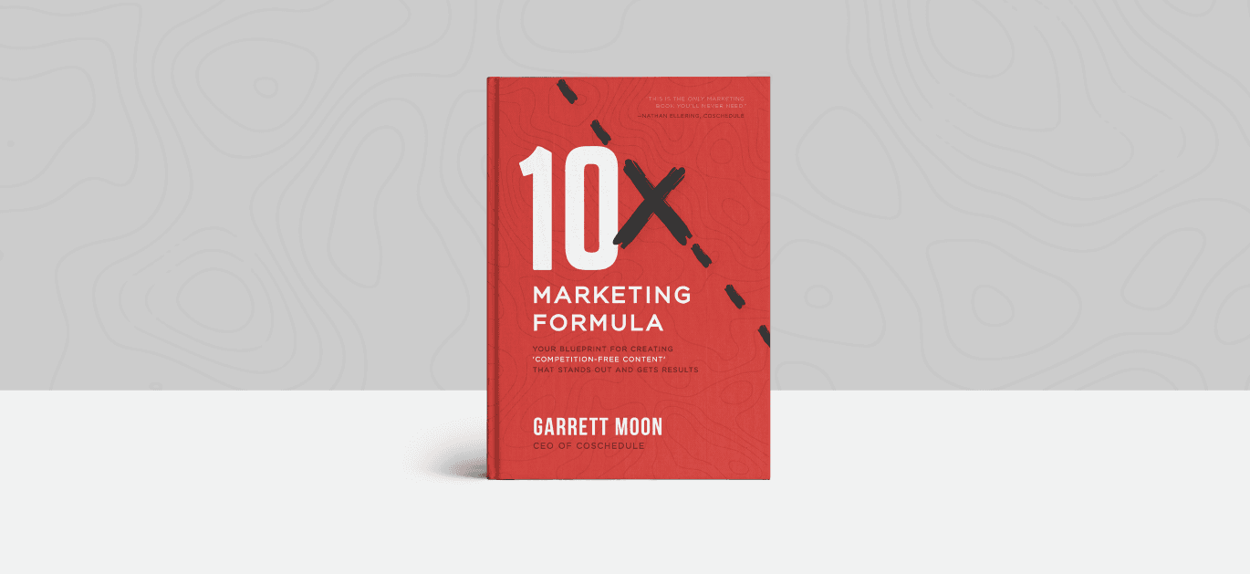 10x Marketing Formula โดย Garrett Moon ปกหนังสือ